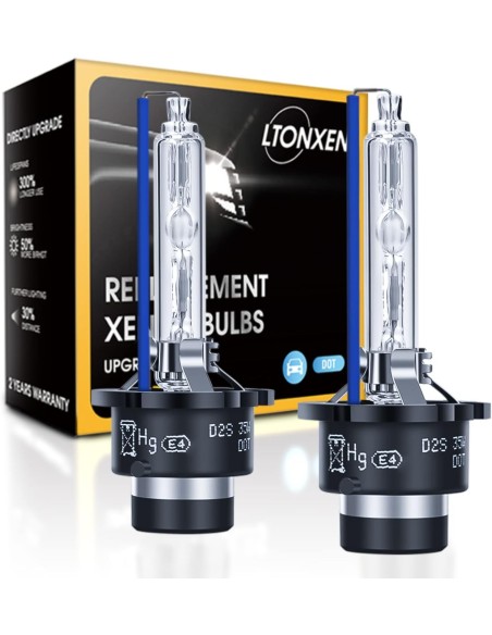 LTONXEN Bombilla Xenón D2S HID 8000K 12V 35W LTONXEN Bombilla Xenón D2S HID 8000K 12V 35W
