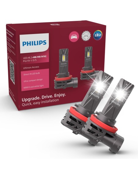 Philips Ultinon Access LED lámpara para faros de coche (Fog H8/H11/H16 Philips Ultinon Access LED lámpara para faros de coche (Fog H8/H11/H16